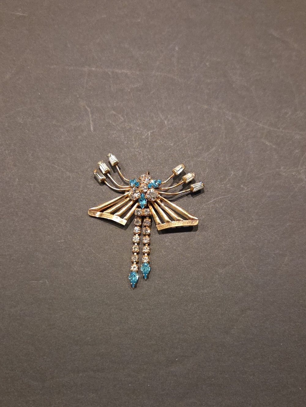 Phyllis Mid-Century/Modern GF Brooch To Necklace
